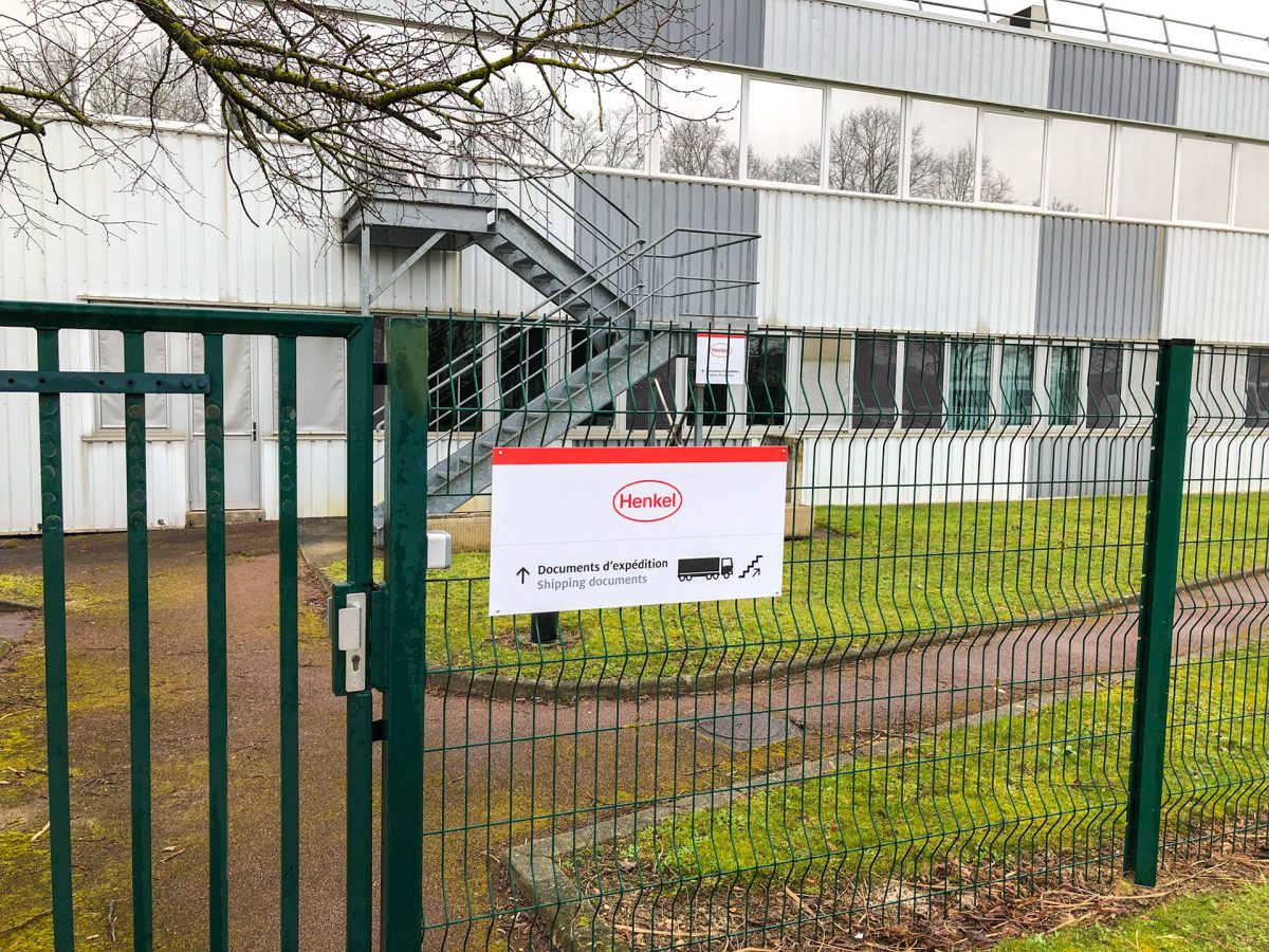 signalétique sur site industriel