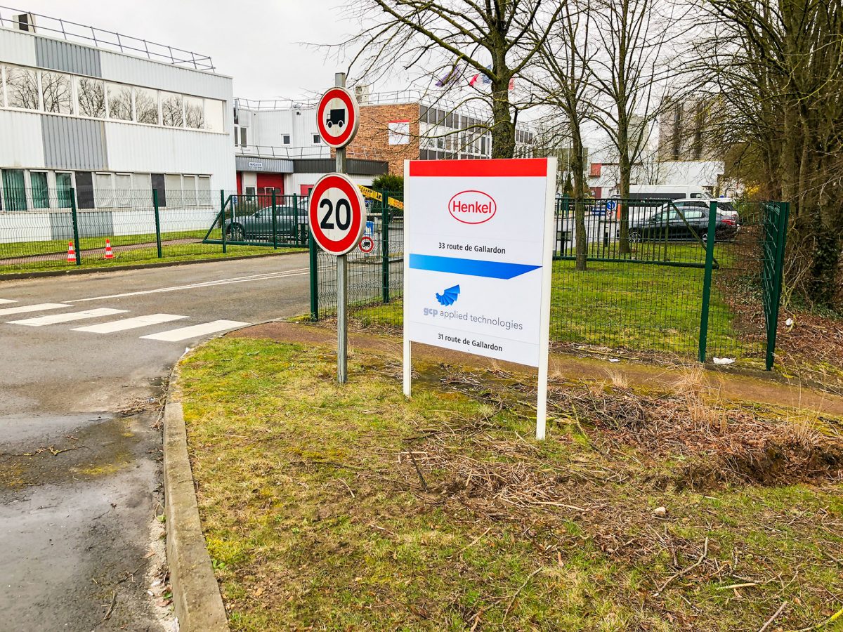 signalétique sur site industriel